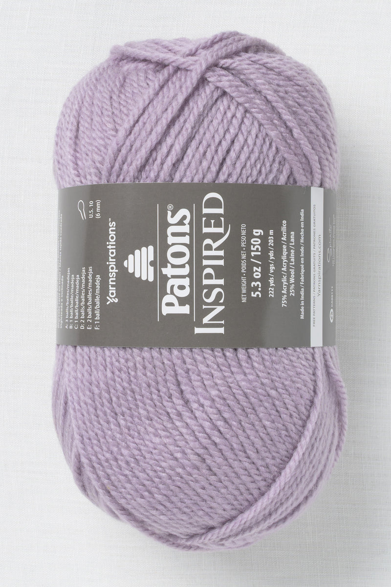 Patons Inspired Purple Gray