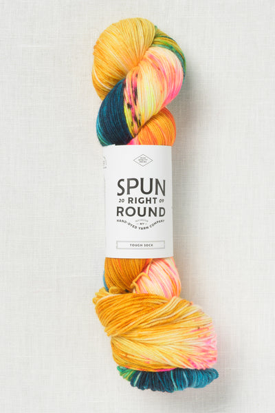 Spun Right Round Tough Sock Vivacious