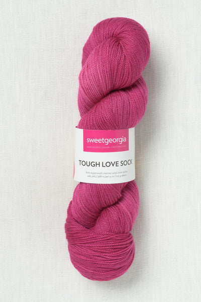 Sweet Georgia Tough Love Sock Dragon Fruit