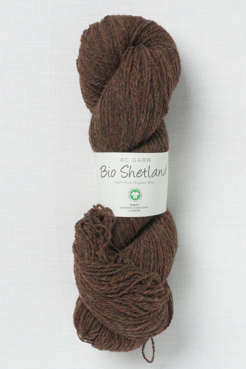 BC Garn Bio Shetland 61 Mahogany