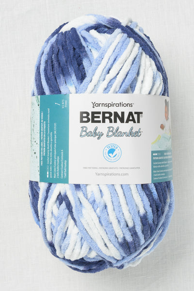 Bernat Baby Blanket Big Ball Blue Dreams