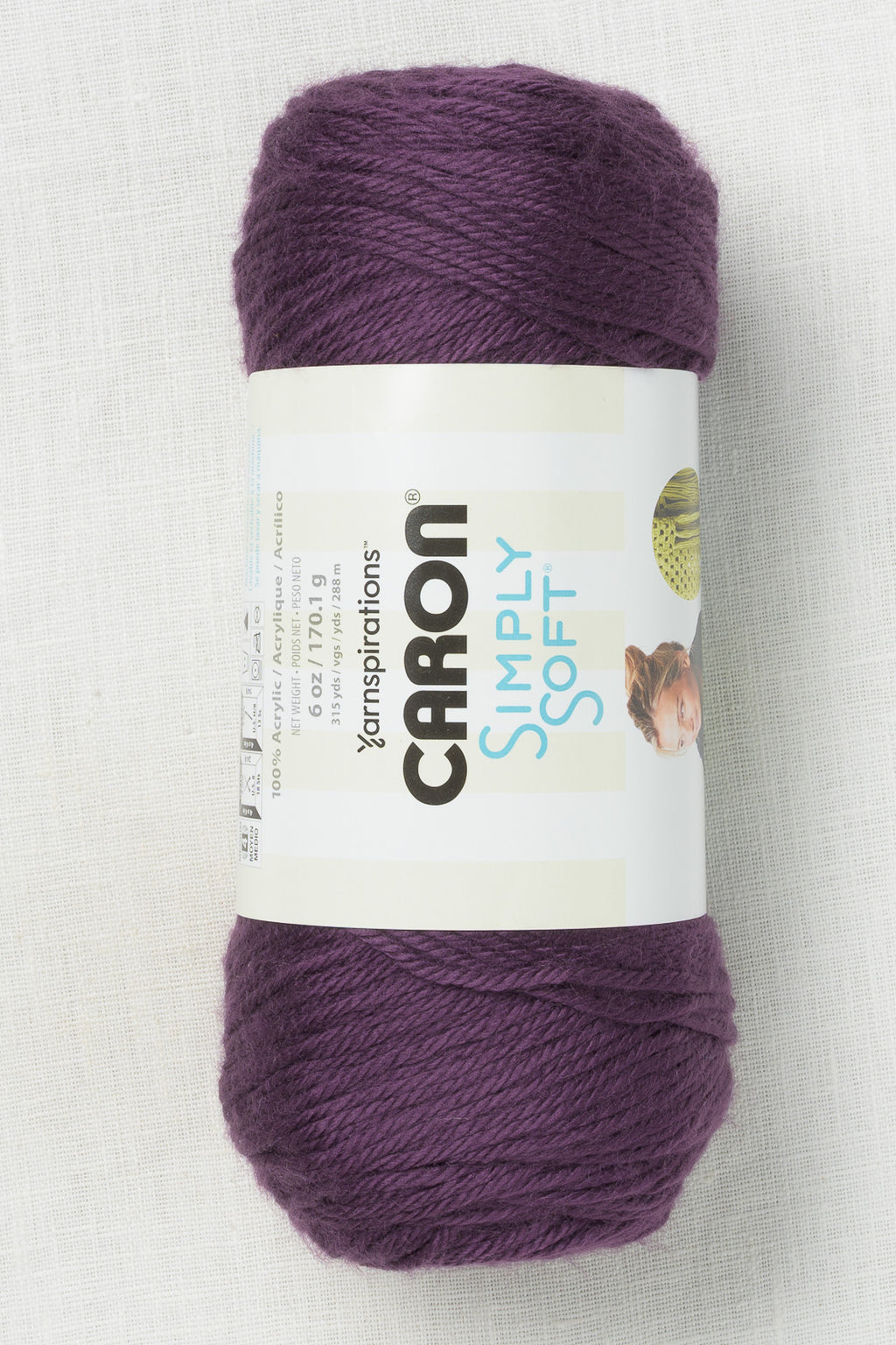 Caron Simply Soft Plum Perfect