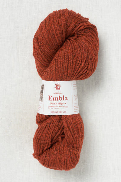 Hillesvåg Embla 6503 Heathered Dark Terracotta