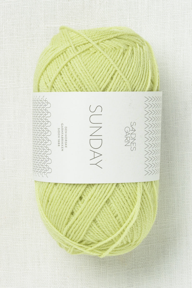 Sandnes Garn Sunday 9523 Lime Punch