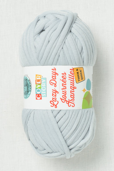 Lion Brand Cover Story Lazy Days Thick & Quick 150BK Pale Grey