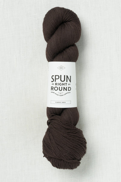 Spun Right Round Tweed DK Chocolates