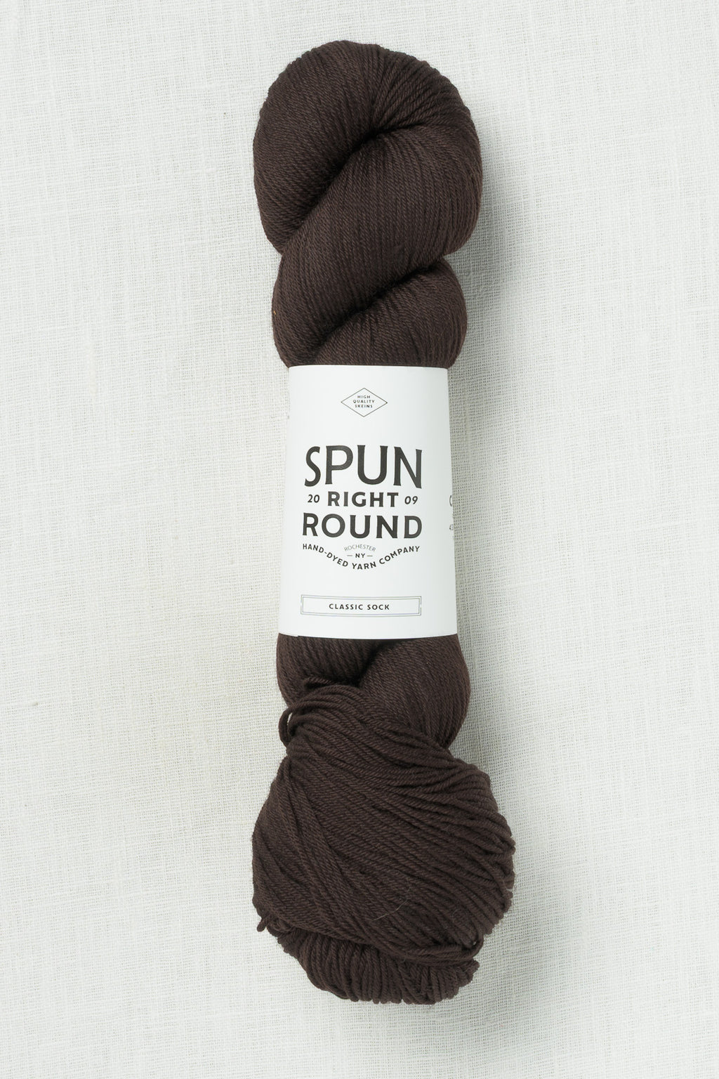 Spun Right Round Merino Aran Chocolates