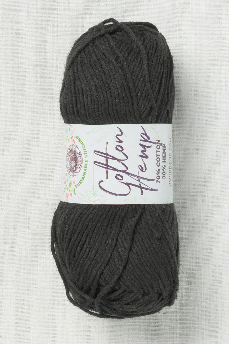 Lion Brand Cotton Hemp 153J Raven