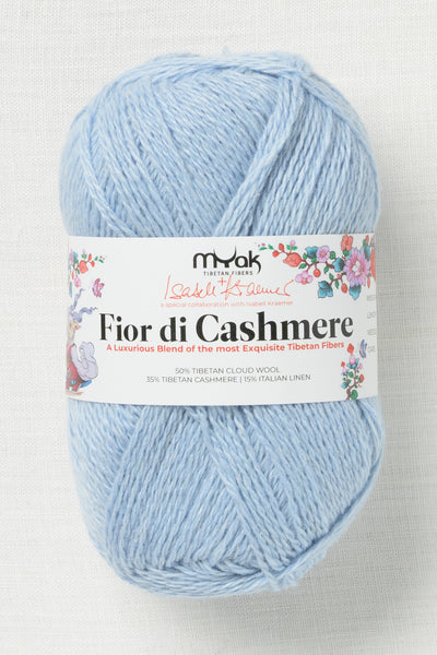 mYak Fior di Cashmere Faded Denim