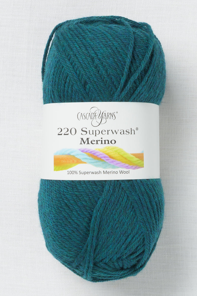 Cascade 220 Superwash Merino 152 Blue Coral Heather