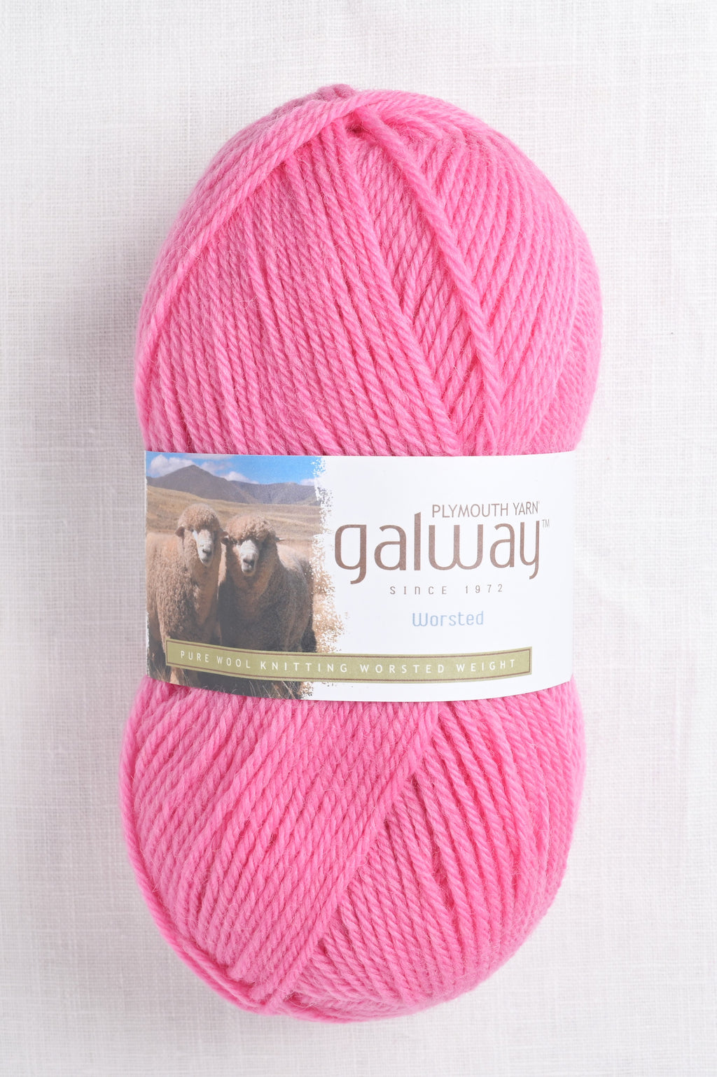 Plymouth Galway Worsted 135 Bubblegum