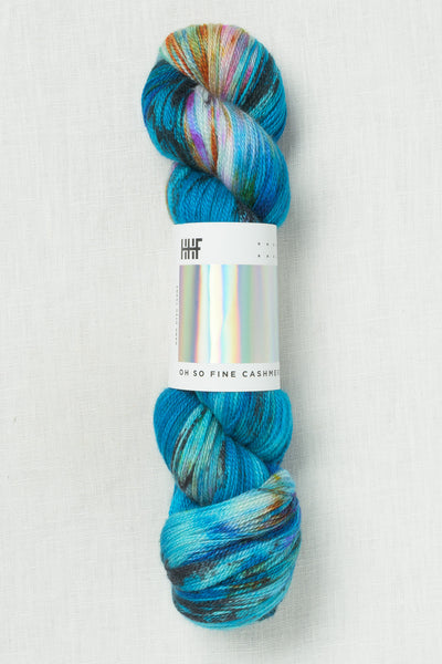 Hedgehog Fibres Oh So Fine Cashmere Deep End