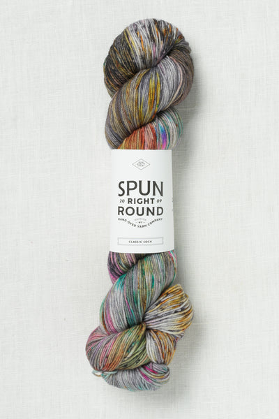 Spun Right Round Merino Aran Hellbent