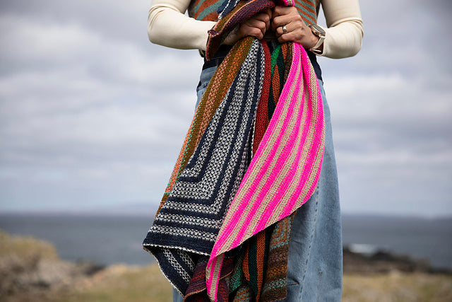 Laine Shetland Shades: Stories in Wool by Gudrun Johnston