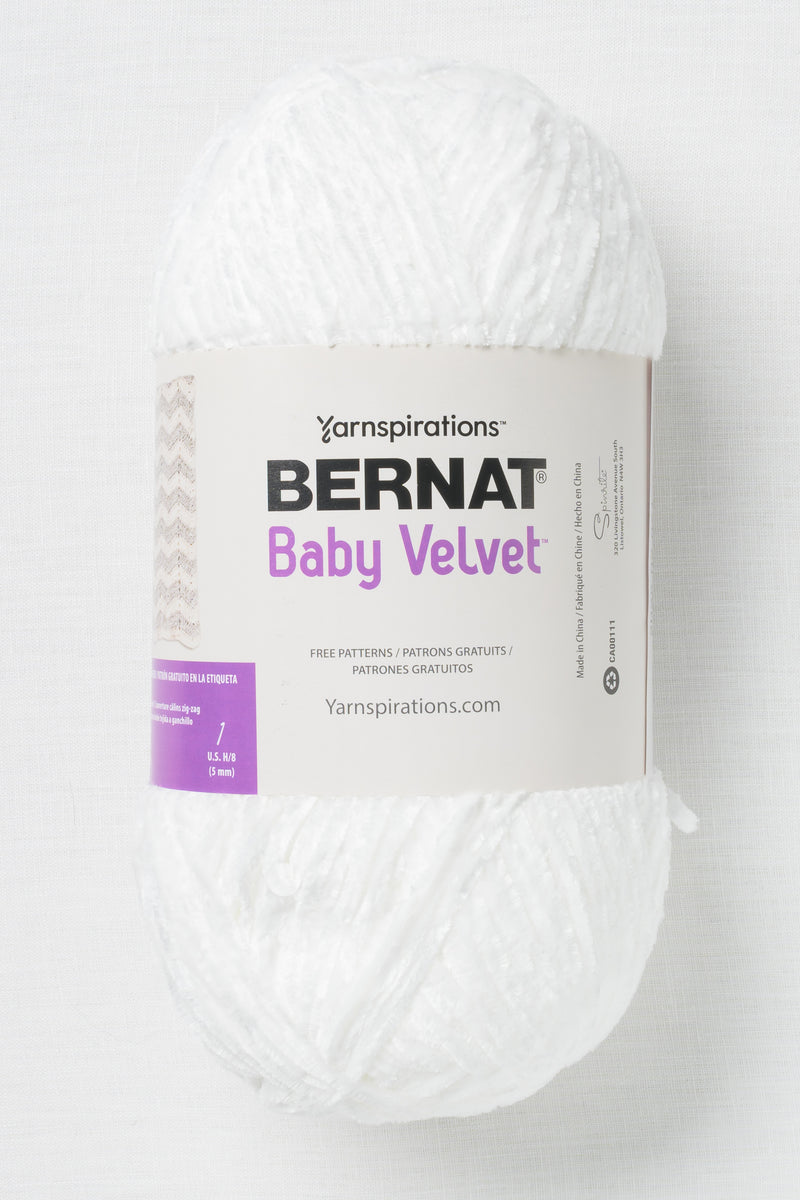 Bernat Baby Velvet Snowy White