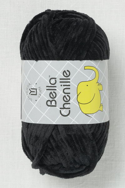 Universal Yarn Bella Chenille 112 Black