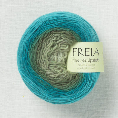 Freia Fingering Shawl Ball Kelp Forest