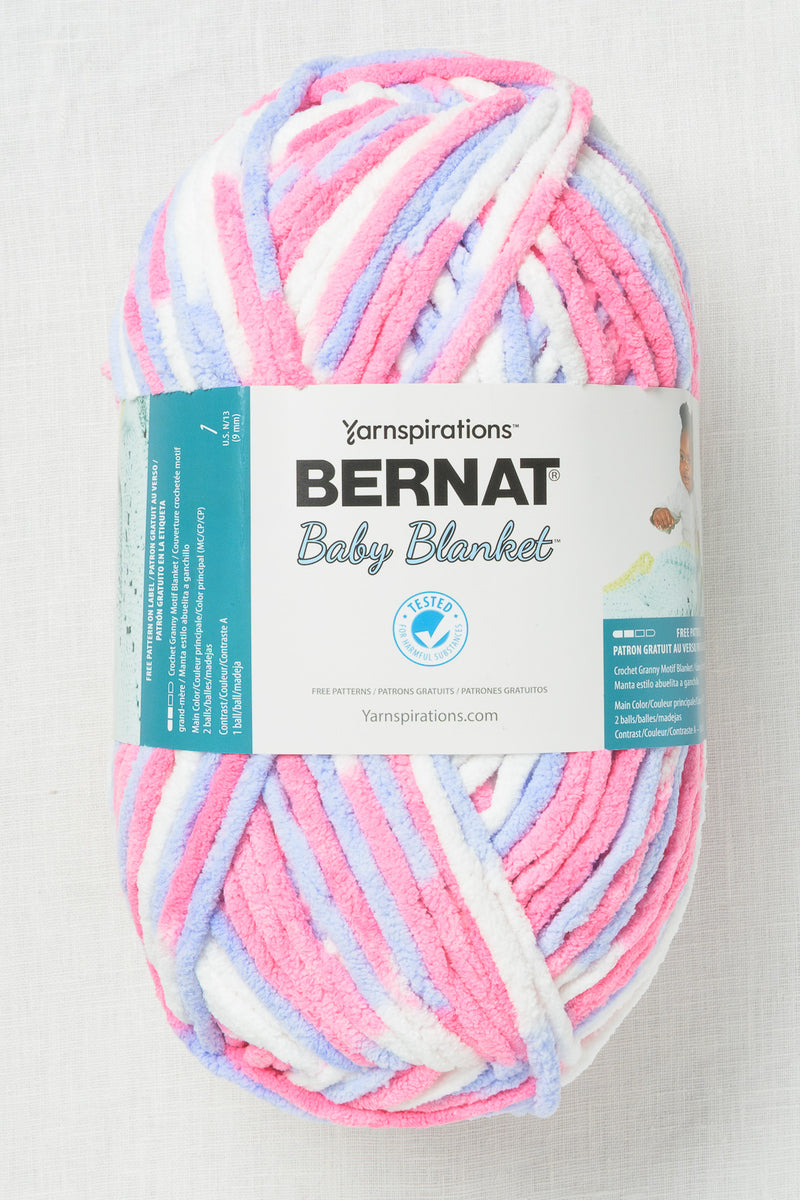 Bernat Baby Blanket Big Ball Pink Blue