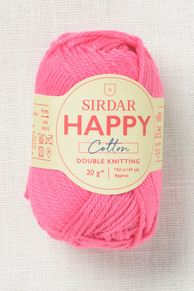 Sirdar Happy Cotton DK 799 Bubblegum