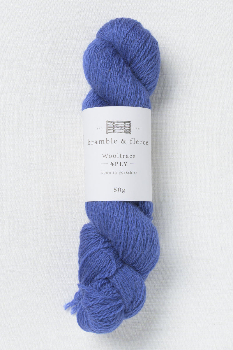 Bramble & Fleece Wooltrace 4ply 258 Violet Blue