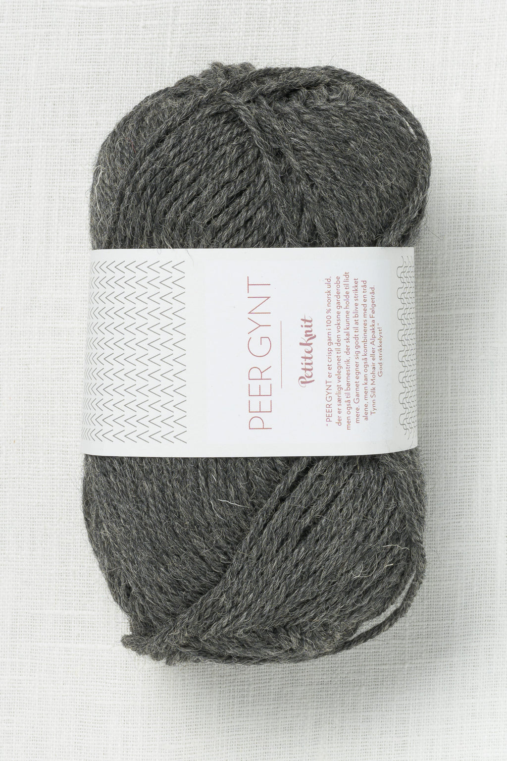 Sandnes Garn Peer Gynt 1065 Charcoal Melange (PetiteKnit Color Palette)
