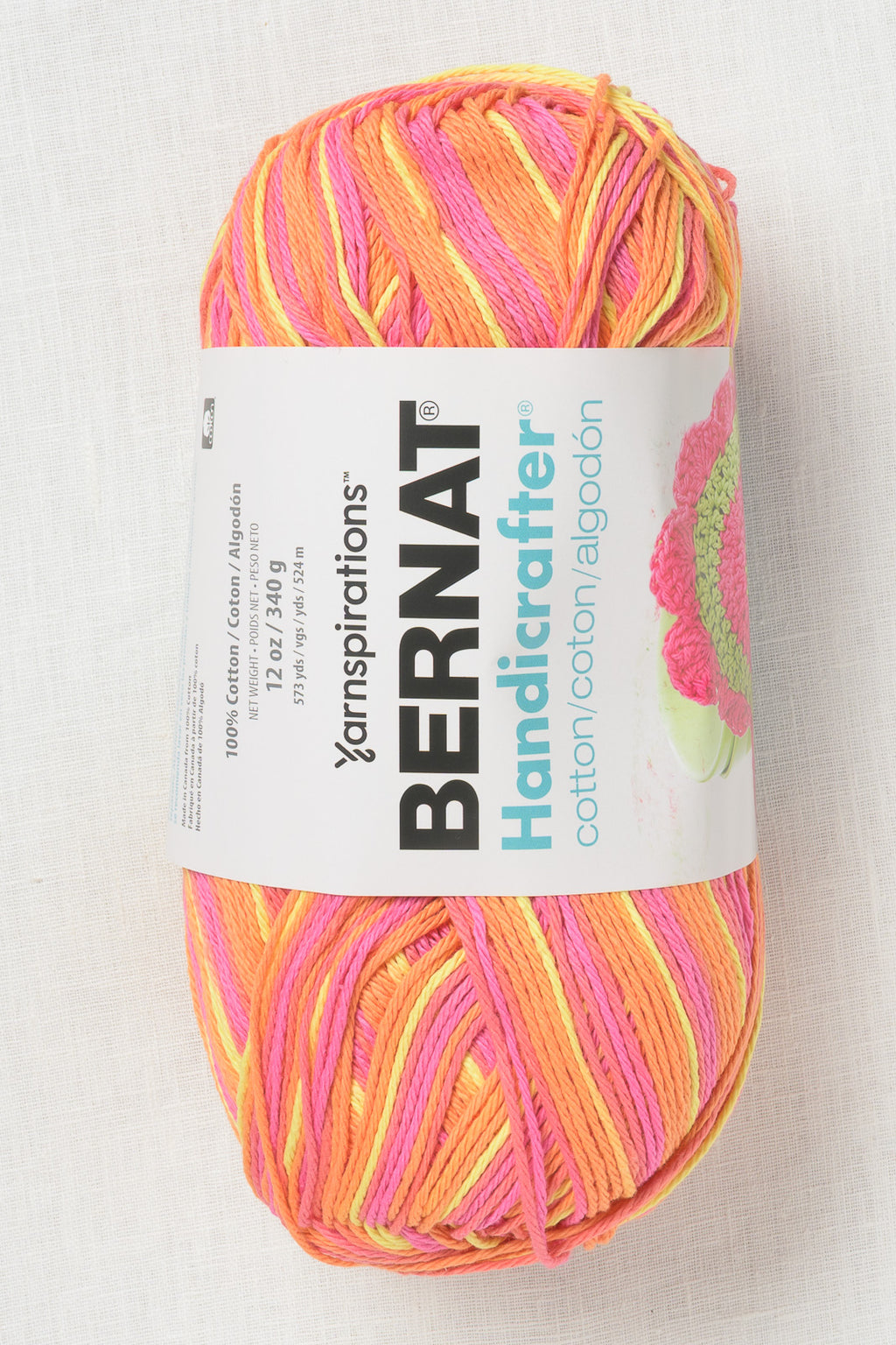 Bernat Handicrafter Cotton Prints and Ombres 340g Playtime
