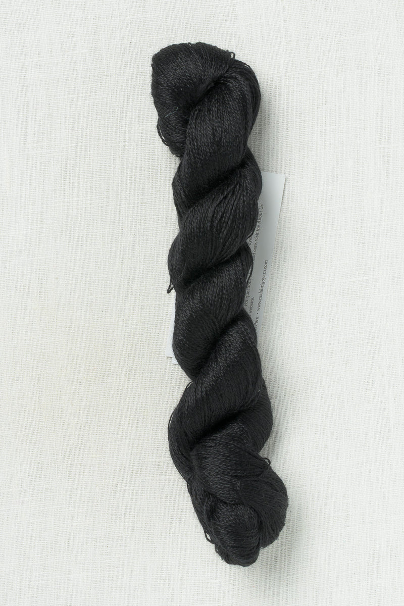 Malabrigo Silkpaca 195 Black