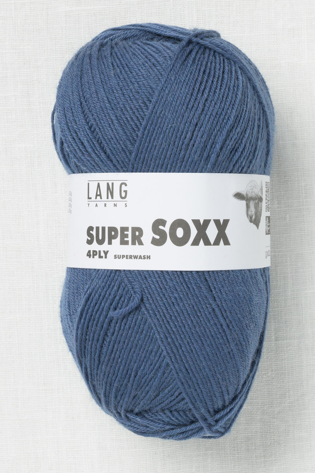 Lang Yarns Super Soxx 4Ply 34 Dark Denim