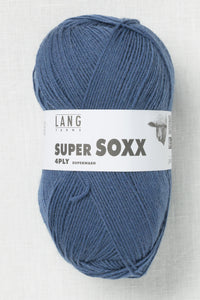 Lang Yarns Super Soxx 4Ply 34 Dark Denim