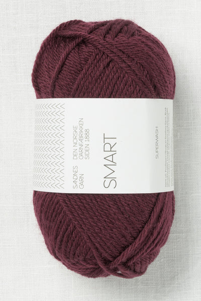 Sandnes Garn Smart 4372 Deep Burgundy