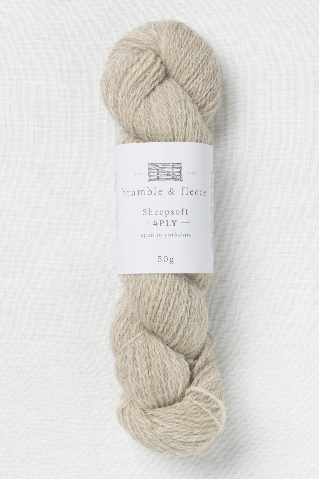 Bramble & Fleece Sheepsoft 4ply 202 Bishopdale (Undyed)
