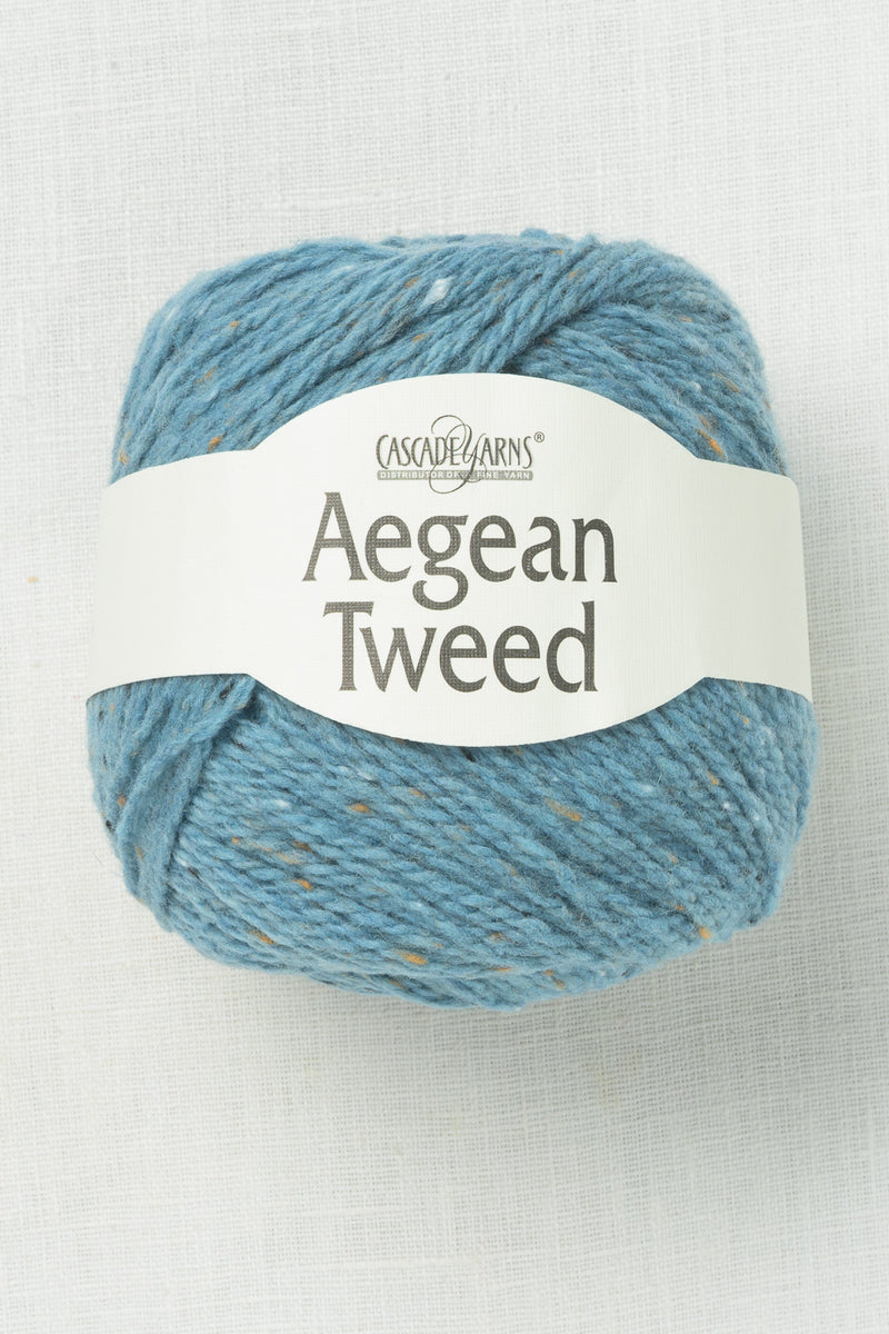 Cascade Aegean Tweed 33 Blue Steel