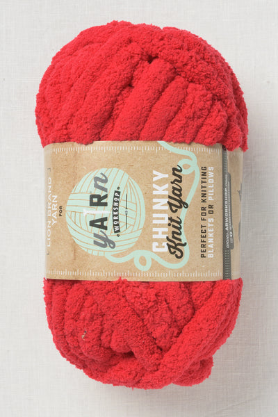 Lion Brand AR Workshop Chunky Knit 112V Crimson