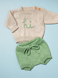 Ashwin Pullover & Shorts Set by Åsa Buchta