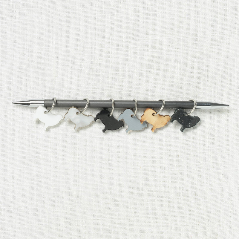 Katrinkles Acrylic Sheep Stitch Marker Set, 6 ct.