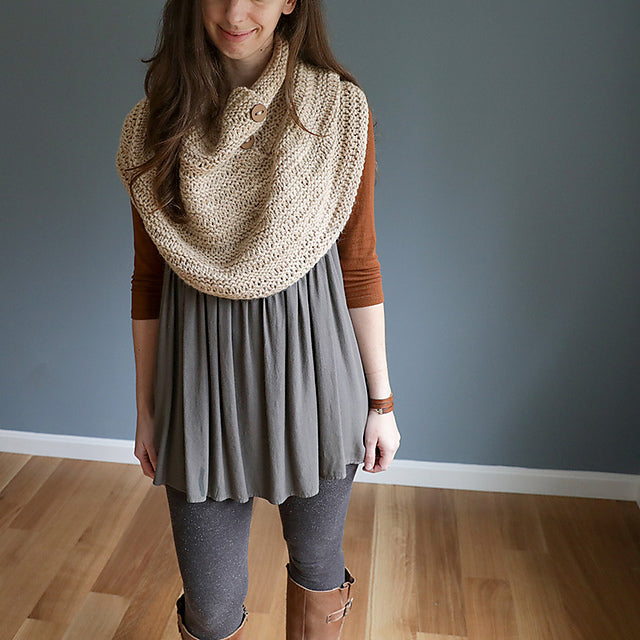 Addilyn Capelet by Elizabeth Smith – Wool and Company