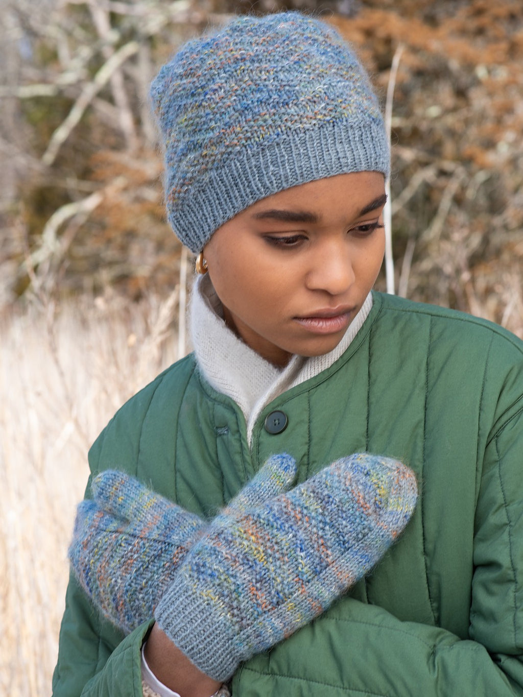 Jovita Hat & Mittens by Åsa Buchta