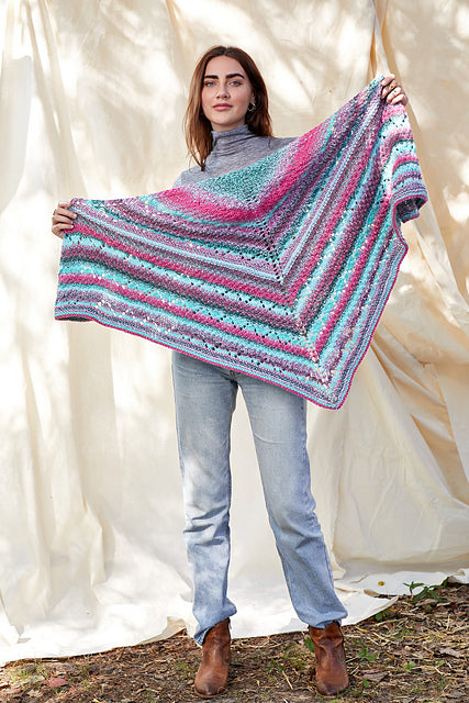 Anemone Shawl by Aubrey P Busek