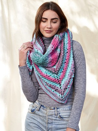 Anemone Shawl by Aubrey P Busek