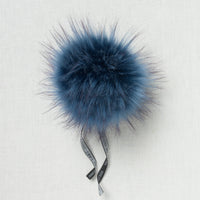 Lovafur Luxe Faux Fur Pom Aqua Raccoon