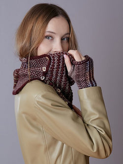 Architrave Cowl + Mitts by Catherine Salter Bayar