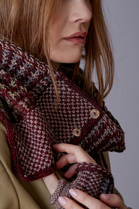 Architrave Cowl + Mitts by Catherine Salter Bayar