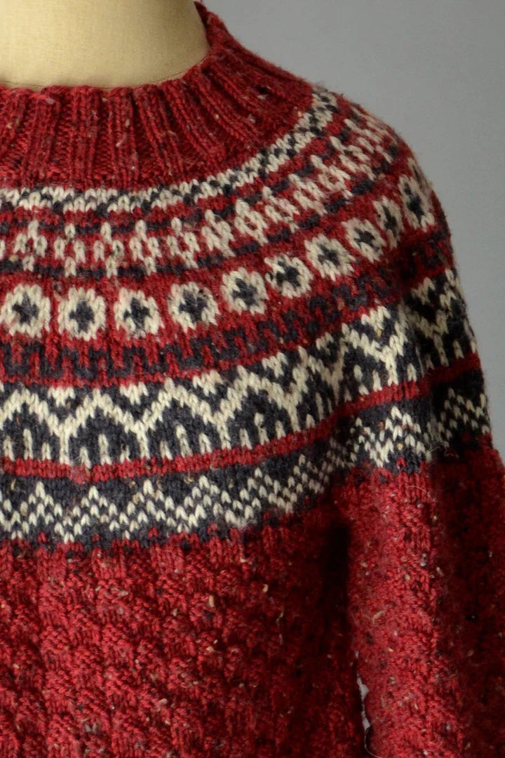 Asheville Sweater and Hat by Amy Gunderson