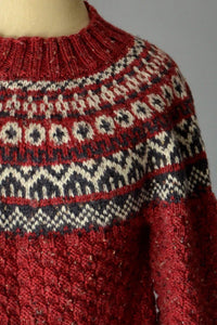 Asheville Sweater and Hat by Amy Gunderson