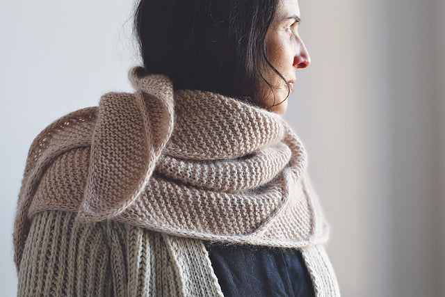 Askell shawl by Solenn Couix-Loarer