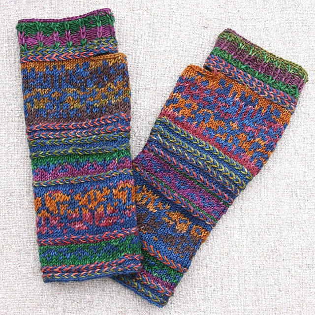 Austra's Wrist Warmers by Inese Iris Liepina