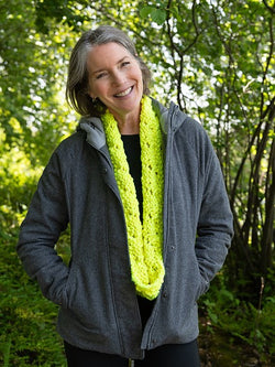 Neon Statement Cowl by Shannon Dunbabin