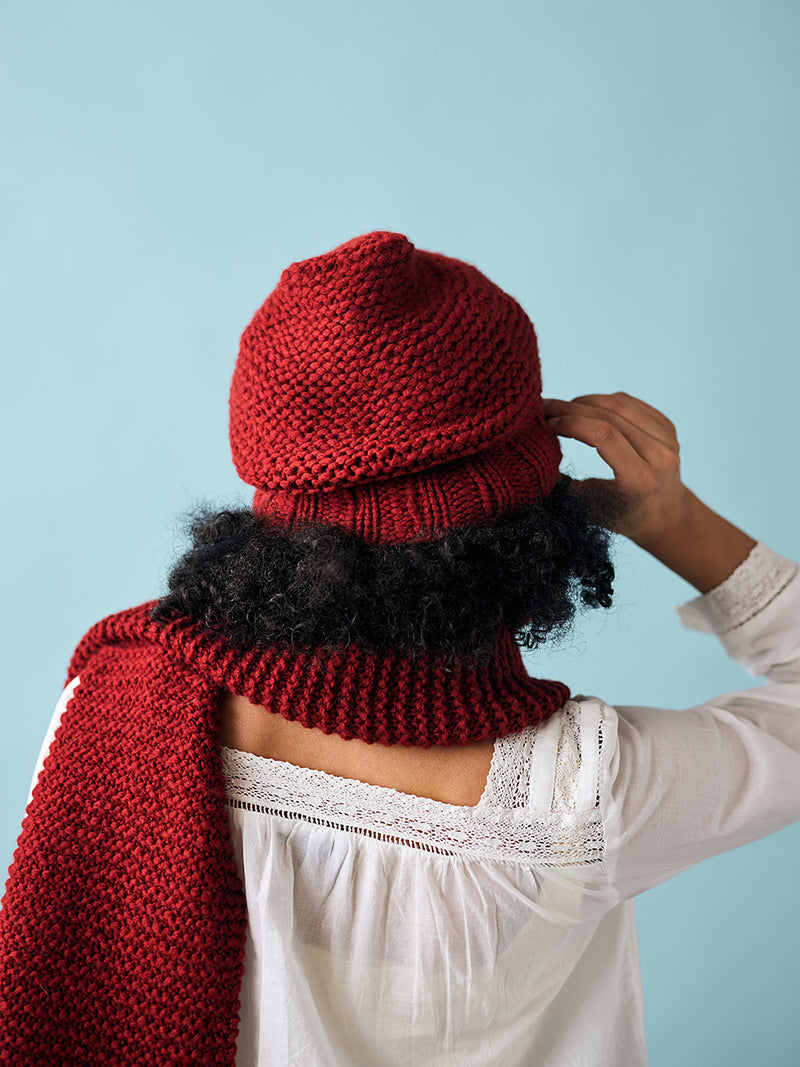 Sandbanks Hat and Scarf by Åsa Buchta