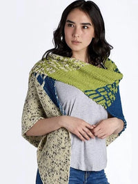Sampler Wedges Knit Shawl by Yarnspirations Design Studio