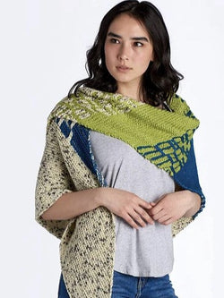 Sampler Wedges Knit Shawl by Yarnspirations Design Studio